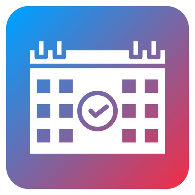 Imagen vectorial del icono del calendario de cumplimiento Se puede utilizar para el cumplimiento y la regulación