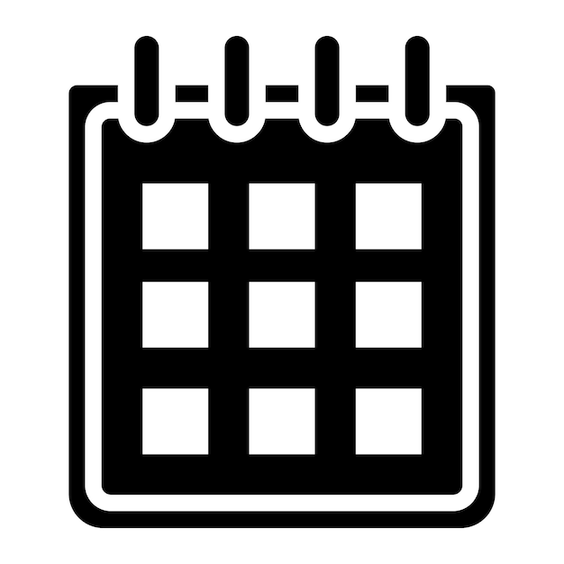 Imagen vectorial del icono del calendario Se puede utilizar para la agricultura