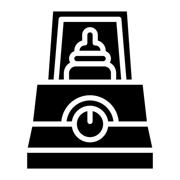 Imagen vectorial del icono del calentador de botella Se puede utilizar para la maternidad