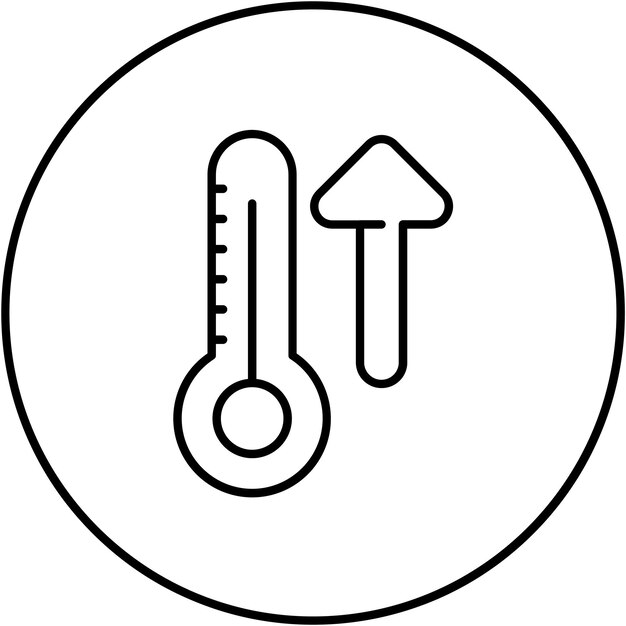 Imagen vectorial del icono de calentamiento Se puede utilizar para el fitness en el hogar