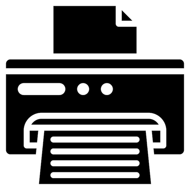 Imagen vectorial del icono de calibración Puede utilizarse para la impresión 3D