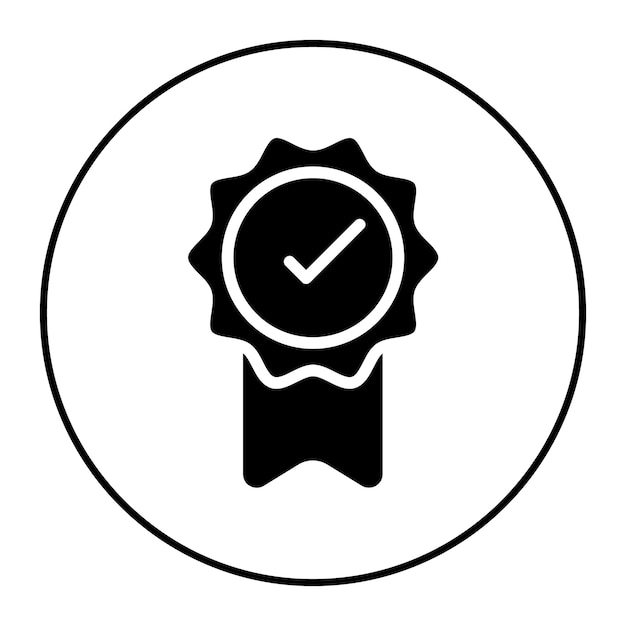 Imagen vectorial de icono de calidad Puede utilizarse para los valores básicos