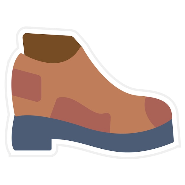 Imagen vectorial de icono de calzado Se puede usar para atletismo
