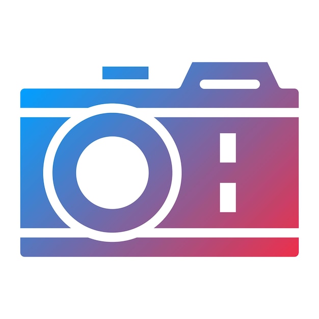 Imagen vectorial del icono de la cámara Se puede usar para Retro