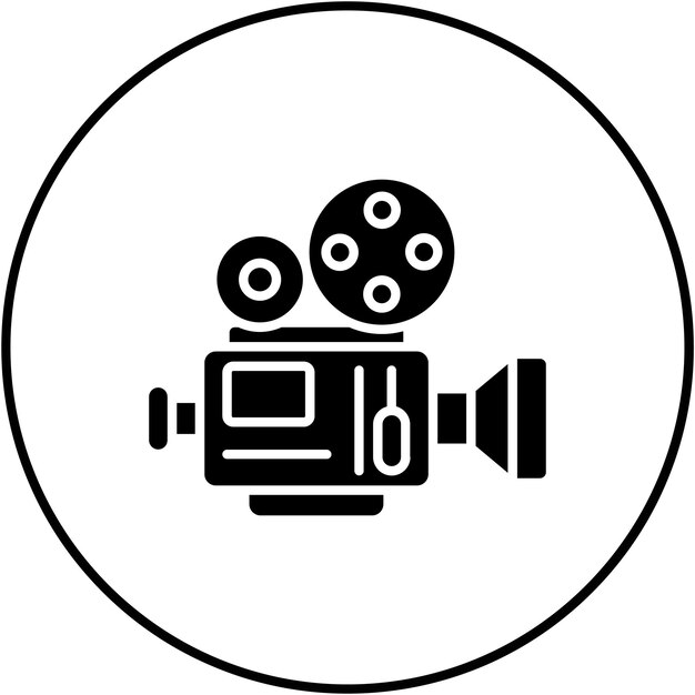 La imagen vectorial del icono de la cámara se puede utilizar para la fotografía