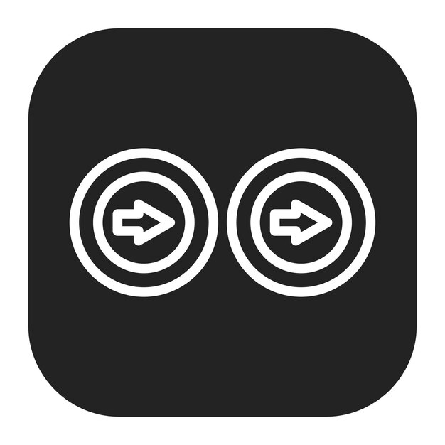 Imagen vectorial de icono de cambio de perspectiva Se puede utilizar para el liderazgo de pensamiento