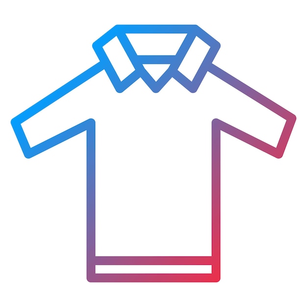 Imagen vectorial del icono de la camisa Se puede usar para la ducha de bebé
