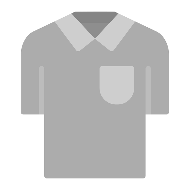 Imagen vectorial del icono de la camisa Se puede usar para la lavandería