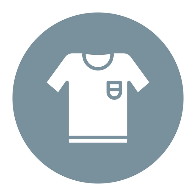 Imagen vectorial del icono de la camisa Se puede usar para Luxury