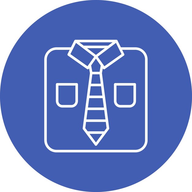Imagen vectorial del icono de la camisa Se puede usar para Moda