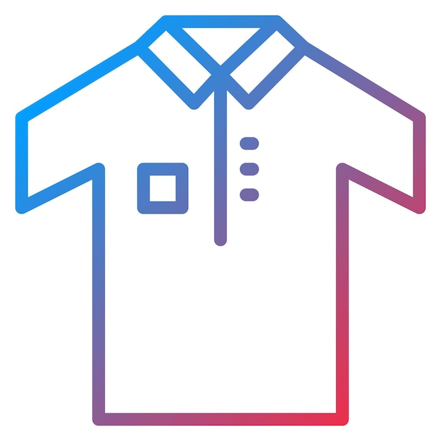 Vector imagen vectorial del icono de la camiseta de boliche se puede usar para el boliche