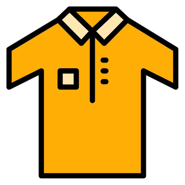 Imagen vectorial del icono de la camiseta de boliche Se puede usar para el boliche