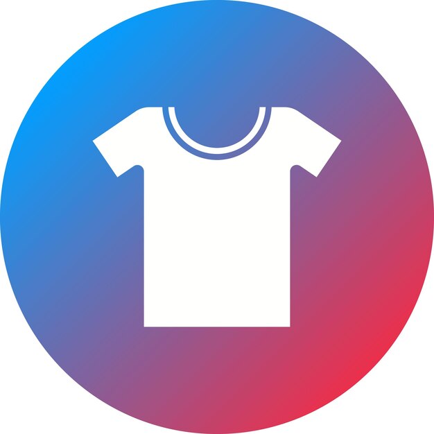 Imagen vectorial del icono de la camiseta Se puede usar para Pilates