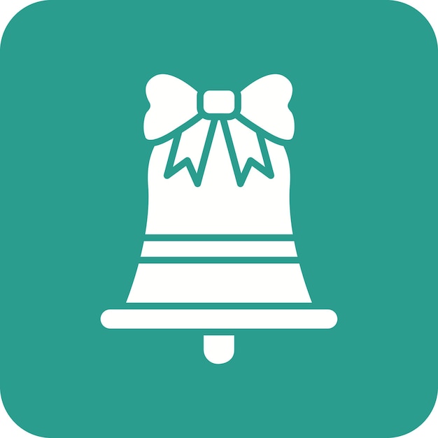 Imagen vectorial del icono de la campana de cumpleaños Se puede usar para cumpleaños