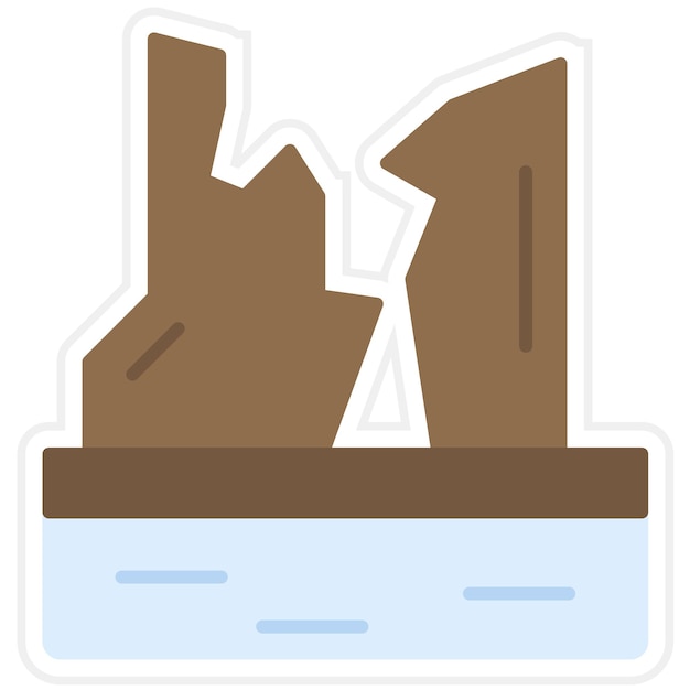 La imagen vectorial del icono del cañón se puede usar para Wild West