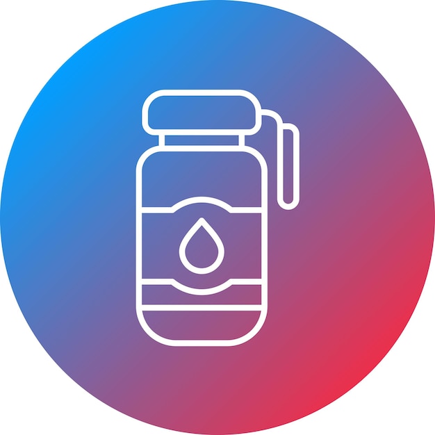 Imagen vectorial del icono de la cantina Se puede usar para In The Wild Water