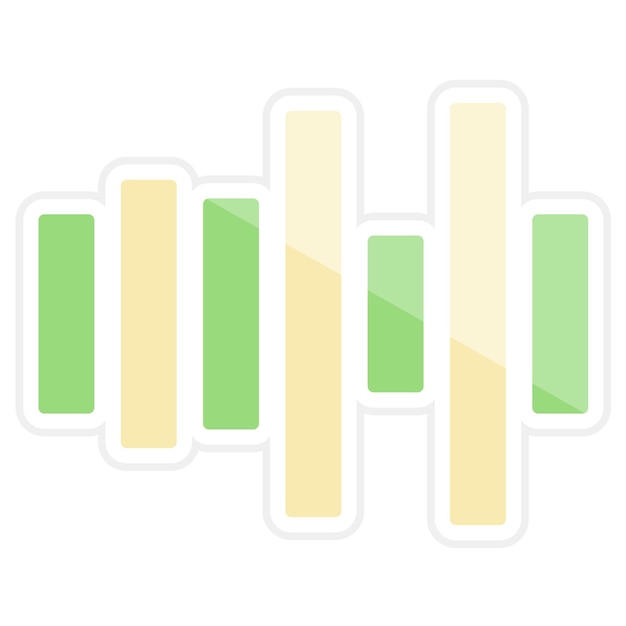 Imagen vectorial de icono de canto Se puede usar para fiestas y celebraciones