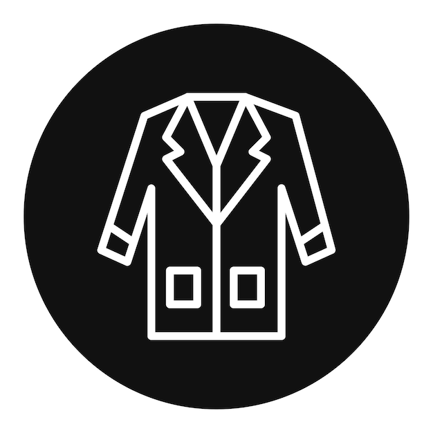 Imagen vectorial del icono de la capa de laboratorio Se puede utilizar para el laboratorio