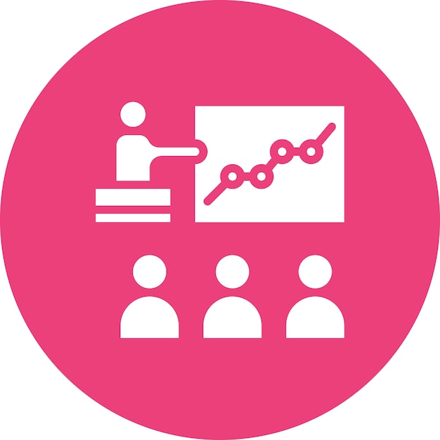 Imagen vectorial del icono de capacitación y desarrollo Se puede utilizar para el rendimiento empresarial