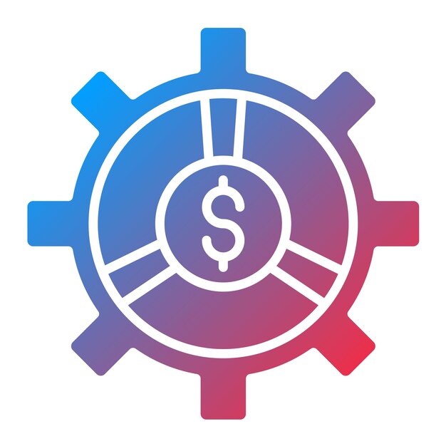 Imagen vectorial del icono de capital de trabajo Se puede utilizar para Finanzas