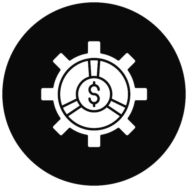 Imagen vectorial del icono de capital de trabajo Se puede utilizar para Finanzas