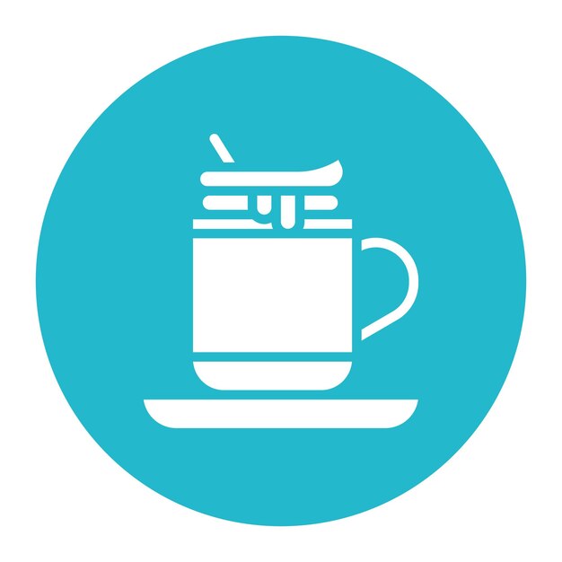 Imagen vectorial del icono del capuchino Se puede utilizar para Italia