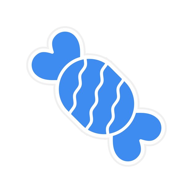 Imagen vectorial de icono de caramelo Se puede usar para Baby