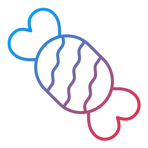 Imagen vectorial de icono de caramelo Se puede usar para Baby