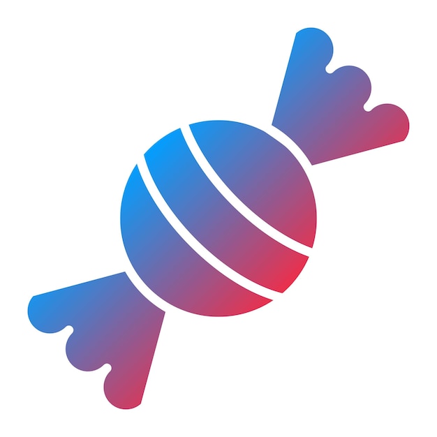 Imagen vectorial de icono de caramelo Se puede usar para dulces y caramelos