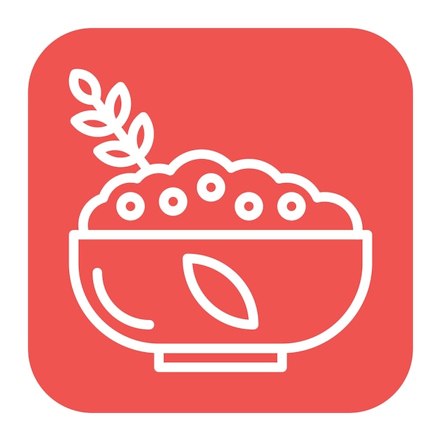 Imagen vectorial del icono de los carbohidratos Se puede utilizar para la nutrición