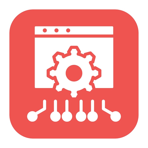 Imagen vectorial de icono de carga de prueba Se puede utilizar para pruebas de software