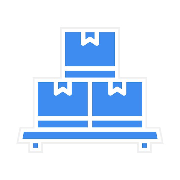 Imagen vectorial del icono de carga Puede utilizarse para la fabricación