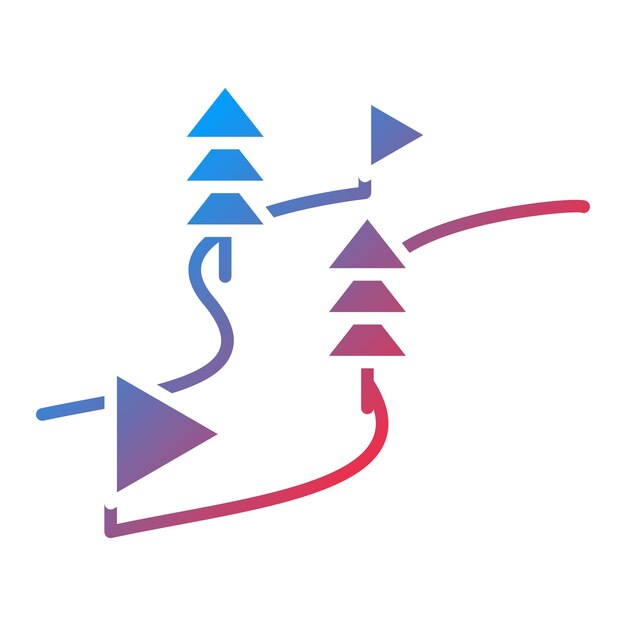 Imagen vectorial del icono de la carrera de snowboard Se puede usar para los Juegos Olímpicos