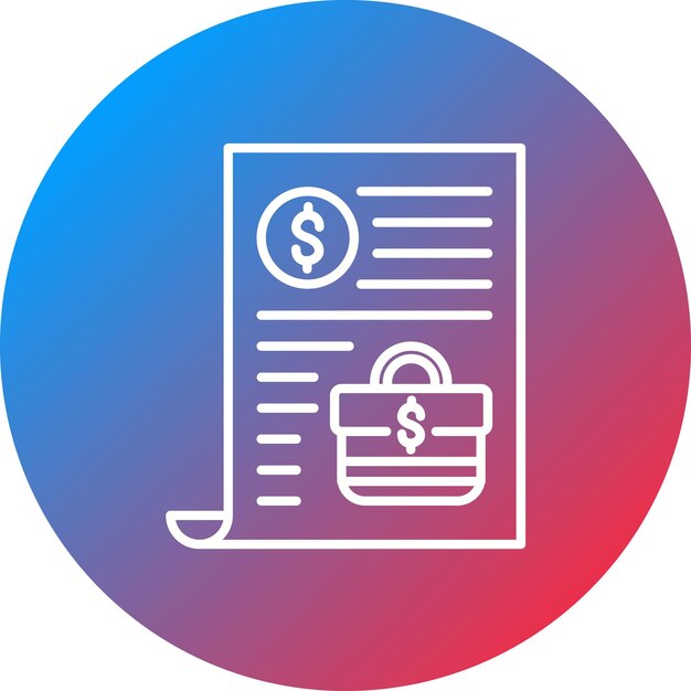 Imagen vectorial del icono de la carta Se puede utilizar para la agencia de viajes
