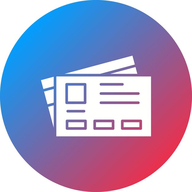 Imagen vectorial del icono de las cartas Se puede usar para Wild West