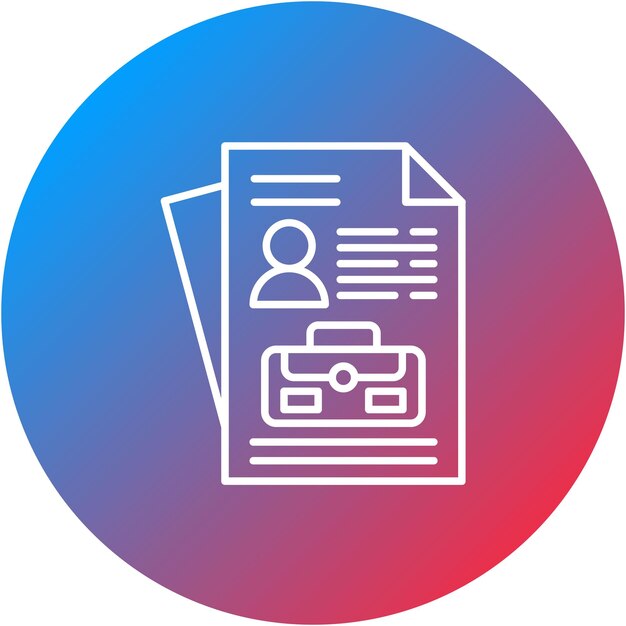 Imagen vectorial del icono de la cartera Se puede utilizar para el arranque