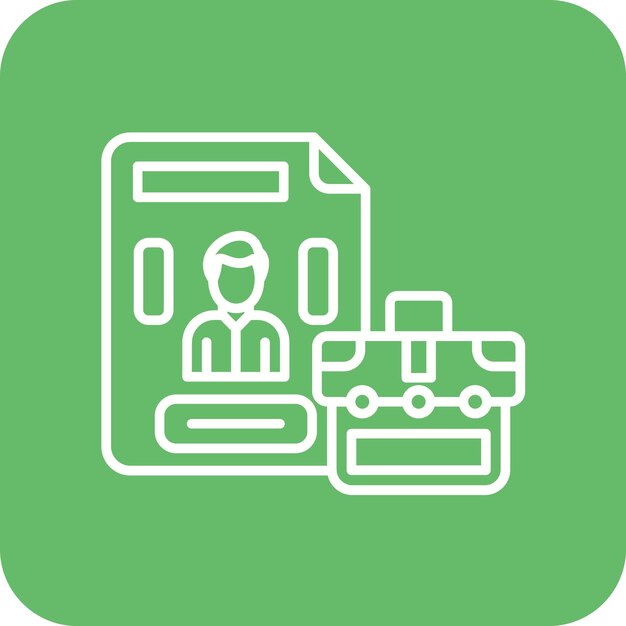 Imagen vectorial de icono de cartera Se puede utilizar para negocios y finanzas