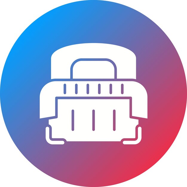 Imagen vectorial del icono del casco de hockey Se puede usar para el hockey