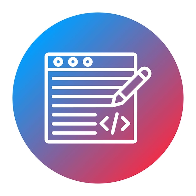 Imagen vectorial del icono del caso de prueba Se puede utilizar para pruebas de software