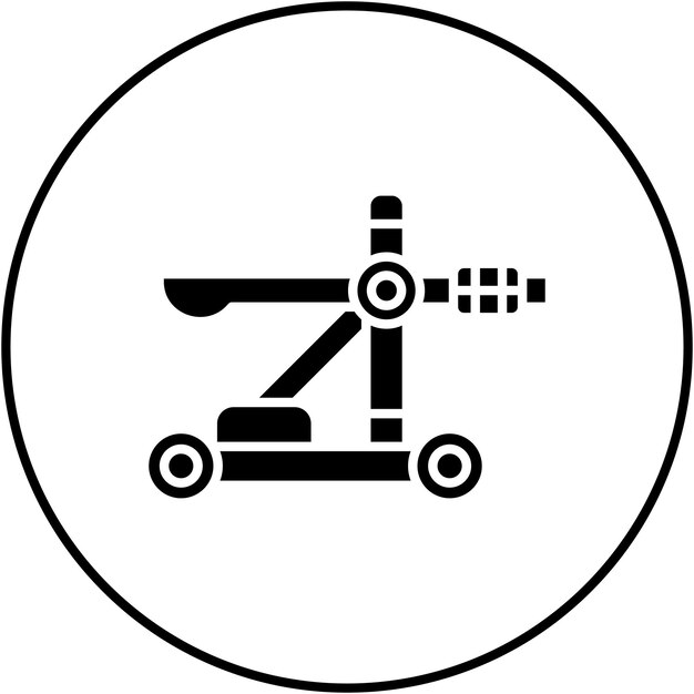 La imagen vectorial del icono de la catapulta se puede utilizar para la historia