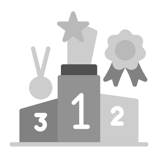 Imagen vectorial del icono de la categoría de premios Se puede utilizar para eventos de premios