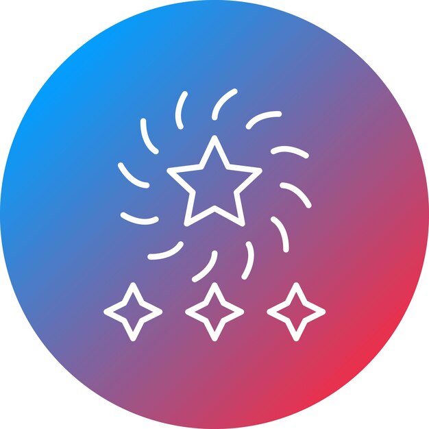 Imagen vectorial del icono de celebración del Año Nuevo Se puede usar para fiestas y celebraciones