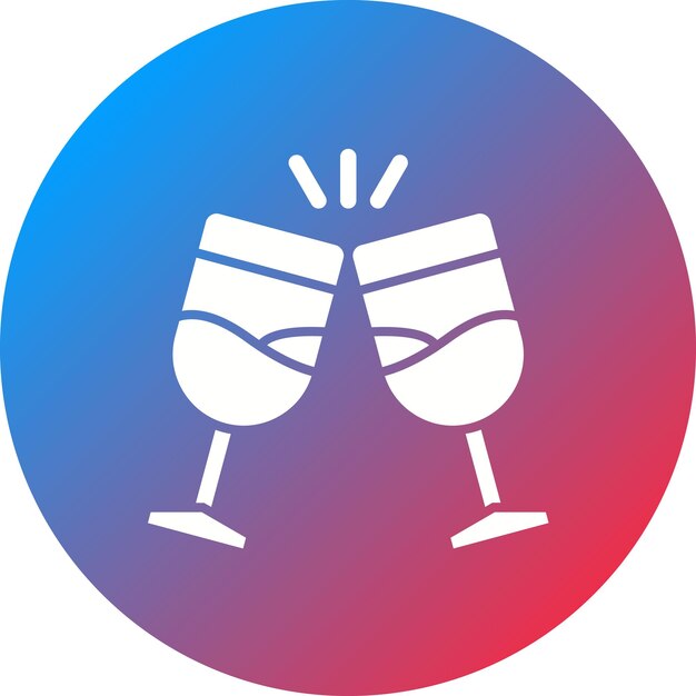 Imagen vectorial del icono de la celebración Se puede utilizar para la gestión empresarial