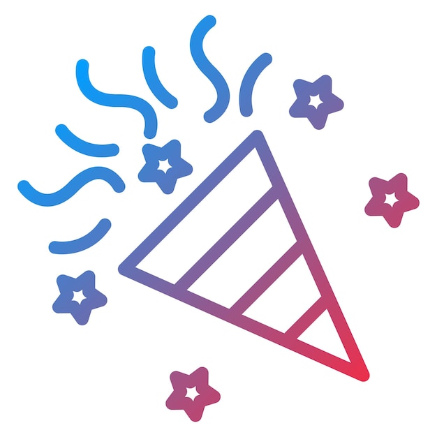 La imagen vectorial del icono de las celebraciones se puede utilizar para la organización