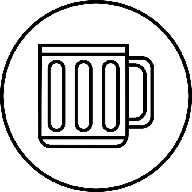 Imagen vectorial del icono de las cervezas se puede usar para bar
