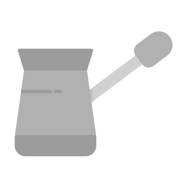 La imagen vectorial del icono Cezve se puede utilizar para Coffee Shop