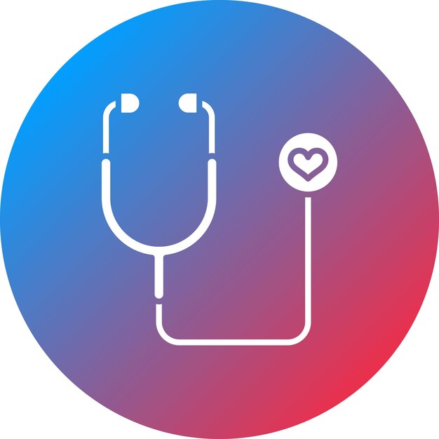 Imagen vectorial de icono de chequeo médico gratuito Se puede usar para donaciones