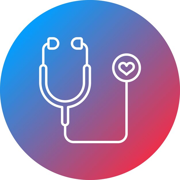 Imagen vectorial de icono de chequeo médico gratuito Se puede usar para donaciones