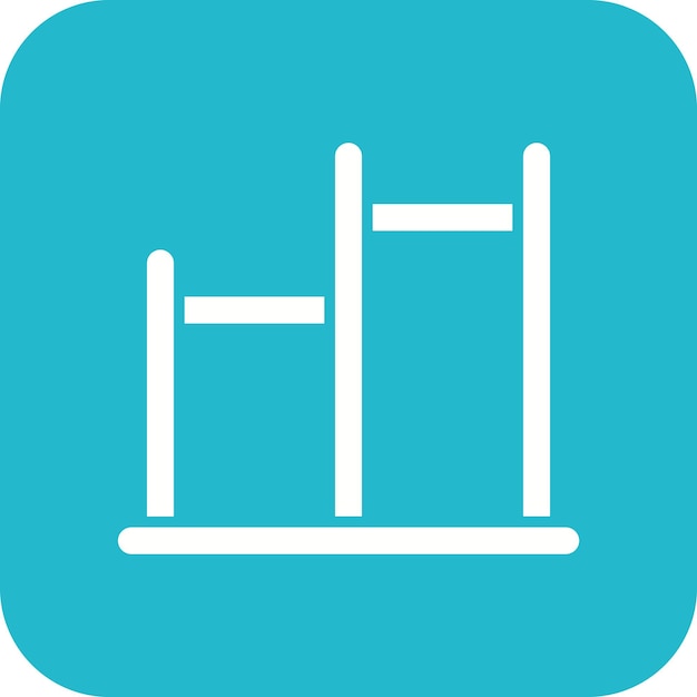 Imagen vectorial del icono de Chin Ups Se puede usar para el gimnasio
