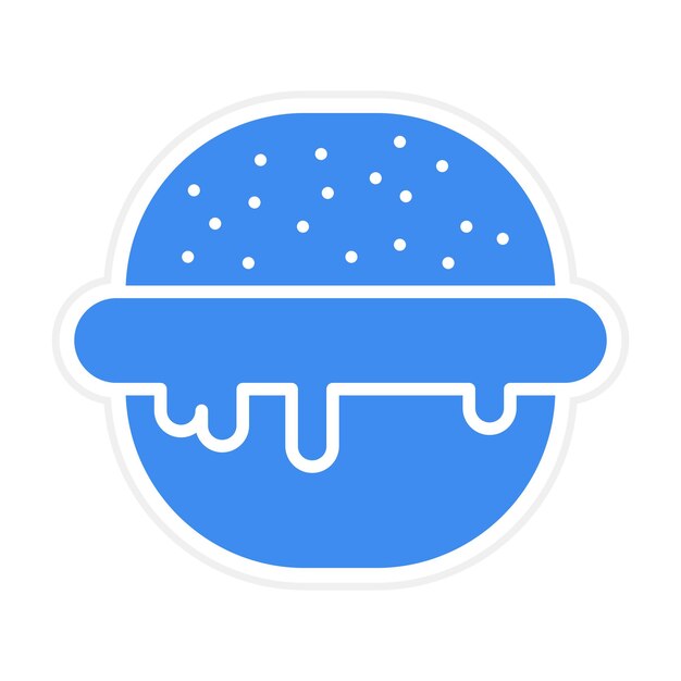 Imagen vectorial de icono de Choux Se puede usar para panadería